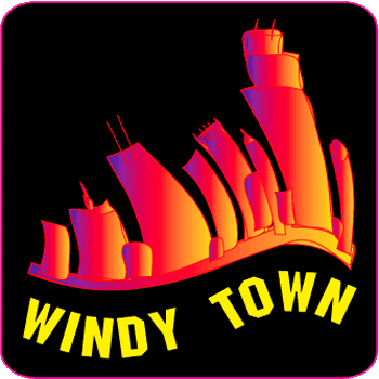 windy town logo
